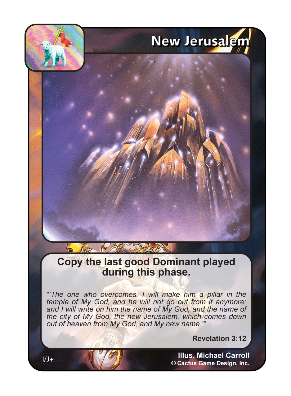 New Jerusalem (I Deck) (J Deck) (I & J+) - Your Turn Games