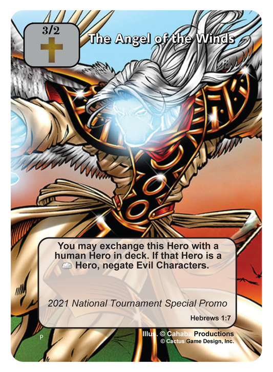 The Angel of the Winds (2021 National - Tournament Staff) (Promo) - Your Turn Games