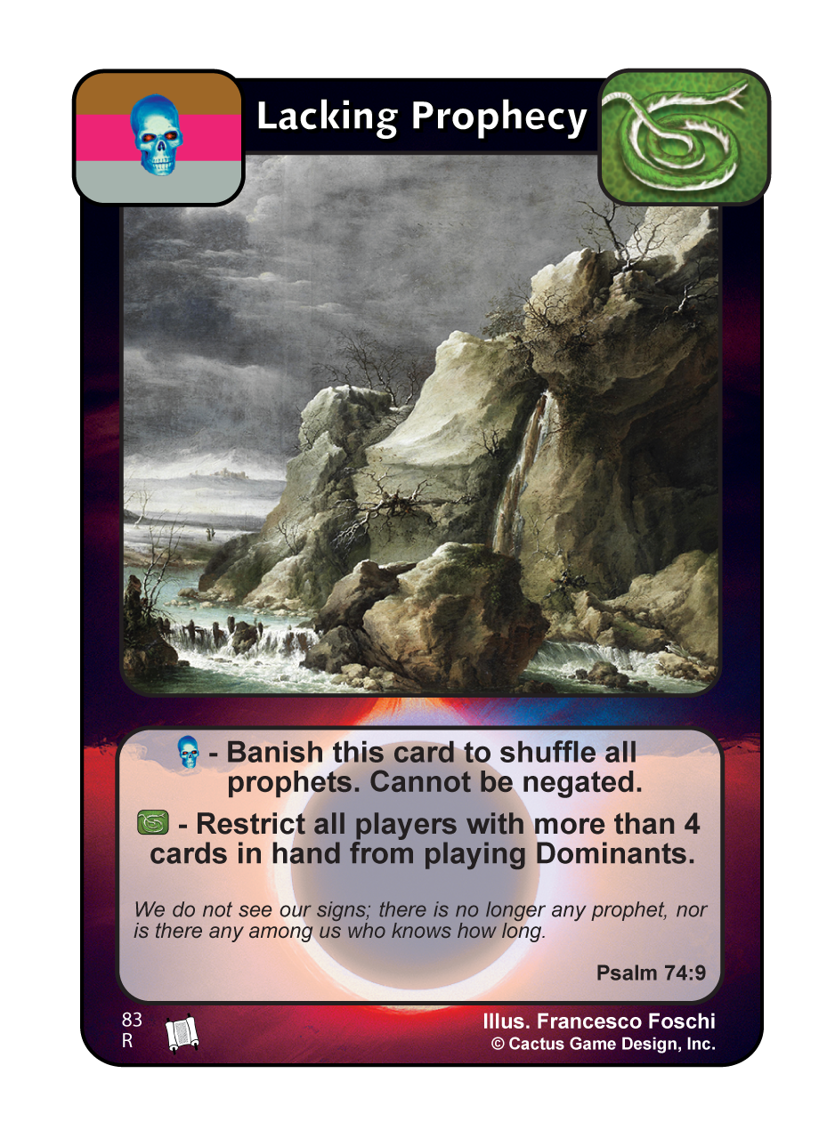 Lacking Prophecy (PoC) - Your Turn Games