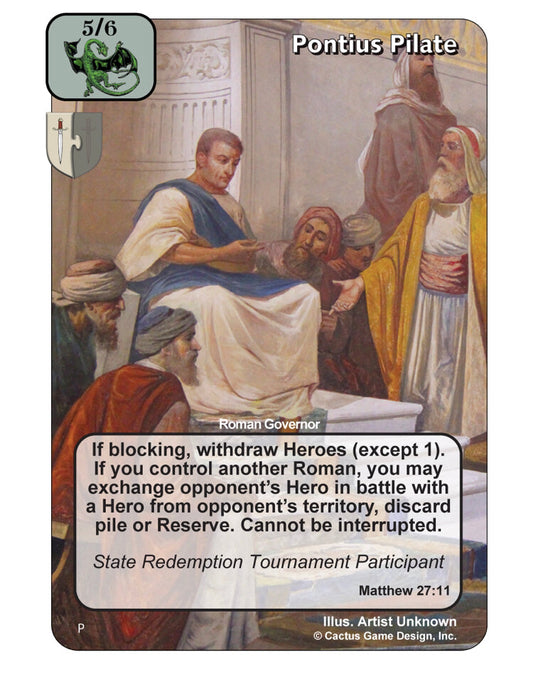 Pontius Pilate (Promo) - Your Turn Games