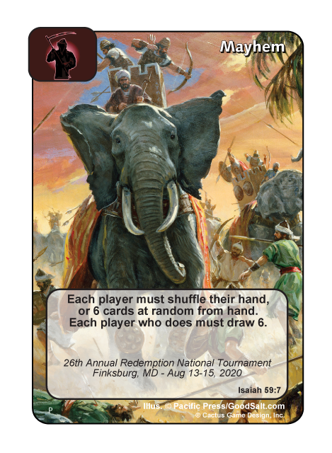 Mayhem (2020 National - Participant) (Promo) - Your Turn Games