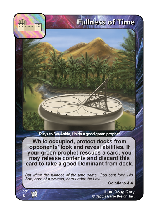 Fullness of Time (PoC) - Your Turn Games