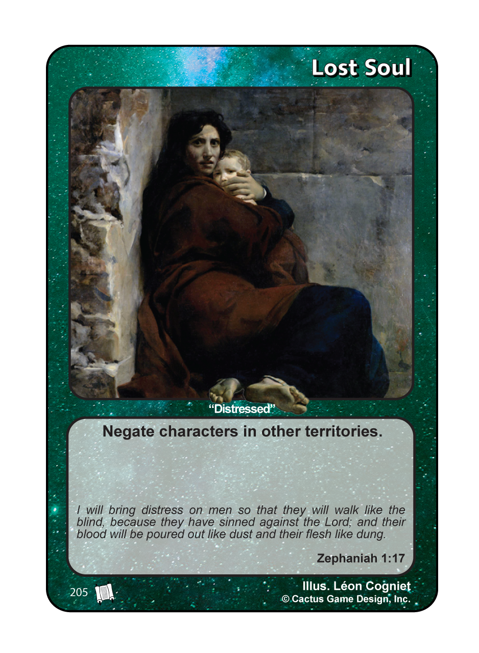 Lost Soul (Zephaniah 1:17) "Distressed" (PoC) - Your Turn Games