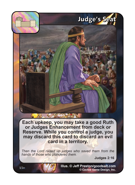 Judge's Seat (J Deck) (I & J+) - Your Turn Games