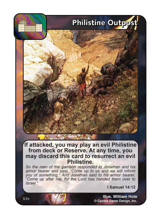 Philistine Outpost (I Deck) (I & J+) - Your Turn Games